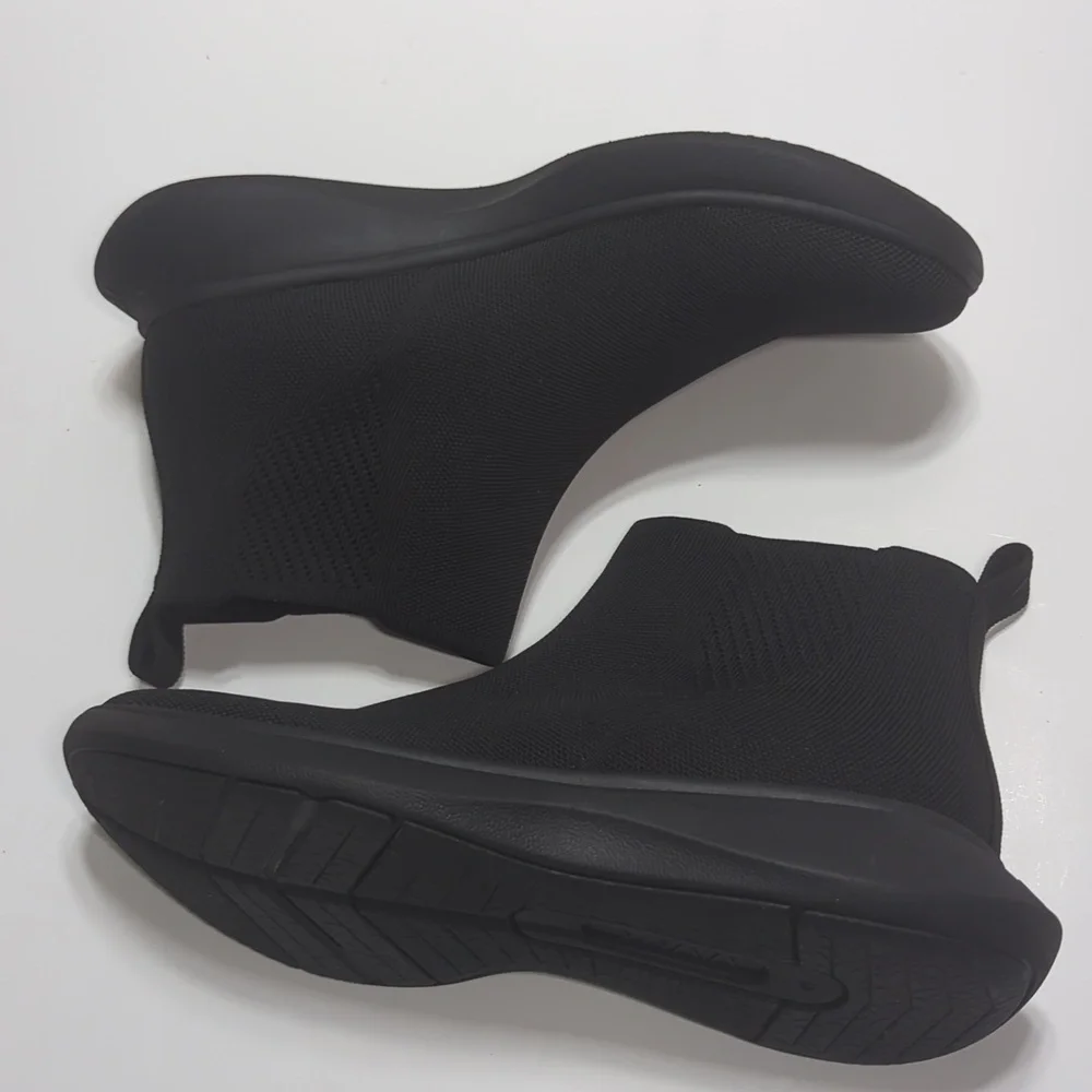 Vivaia Pull On Black Sneaker Boots Size EU 41 - US 9.5 - Picture 9 of 15